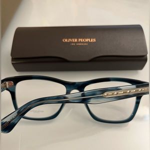 51mm ~ OLIVER PEOPLES OLIVER SUN Optical in Teal VSB MSRP $493 IVER Rare Find